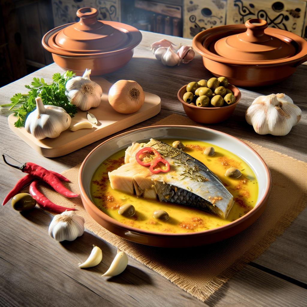 The use of bacalao al pil-pil in Basque cuisine.