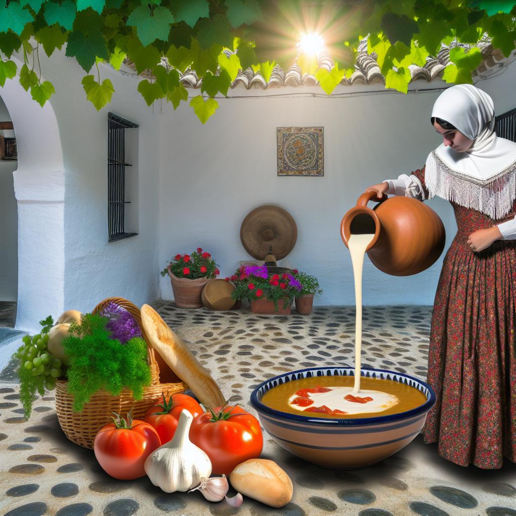 The tradition of salmorejo in Cordoba.