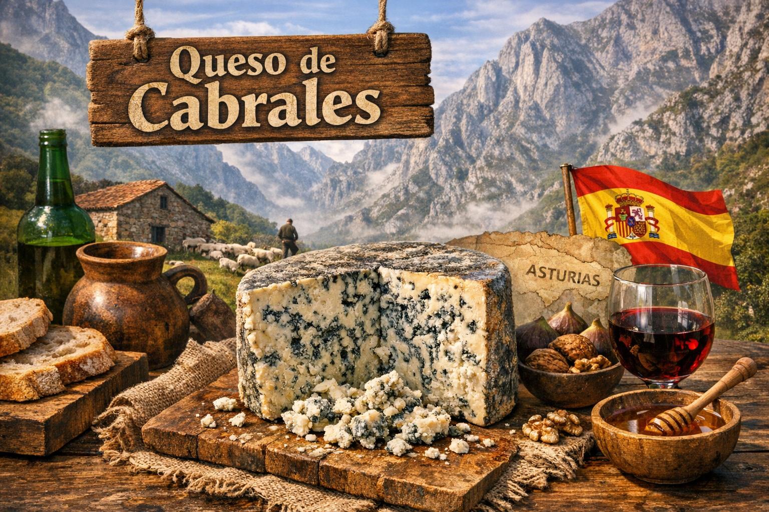 The significance of queso de Cabrales (blue cheese).